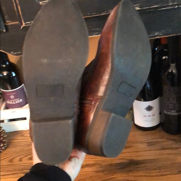 Brown cowboy boots - Picture 4 of 6